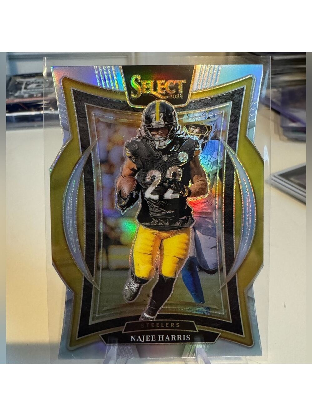2024 Najee Harris Die Cut Silver Select Panini Prizm Mint condition